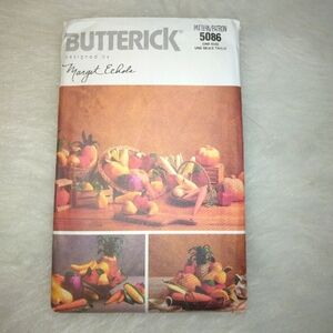 BUTTERICK 5086 A collection of soft good stuffs by Margit Echols Pumpkin banana